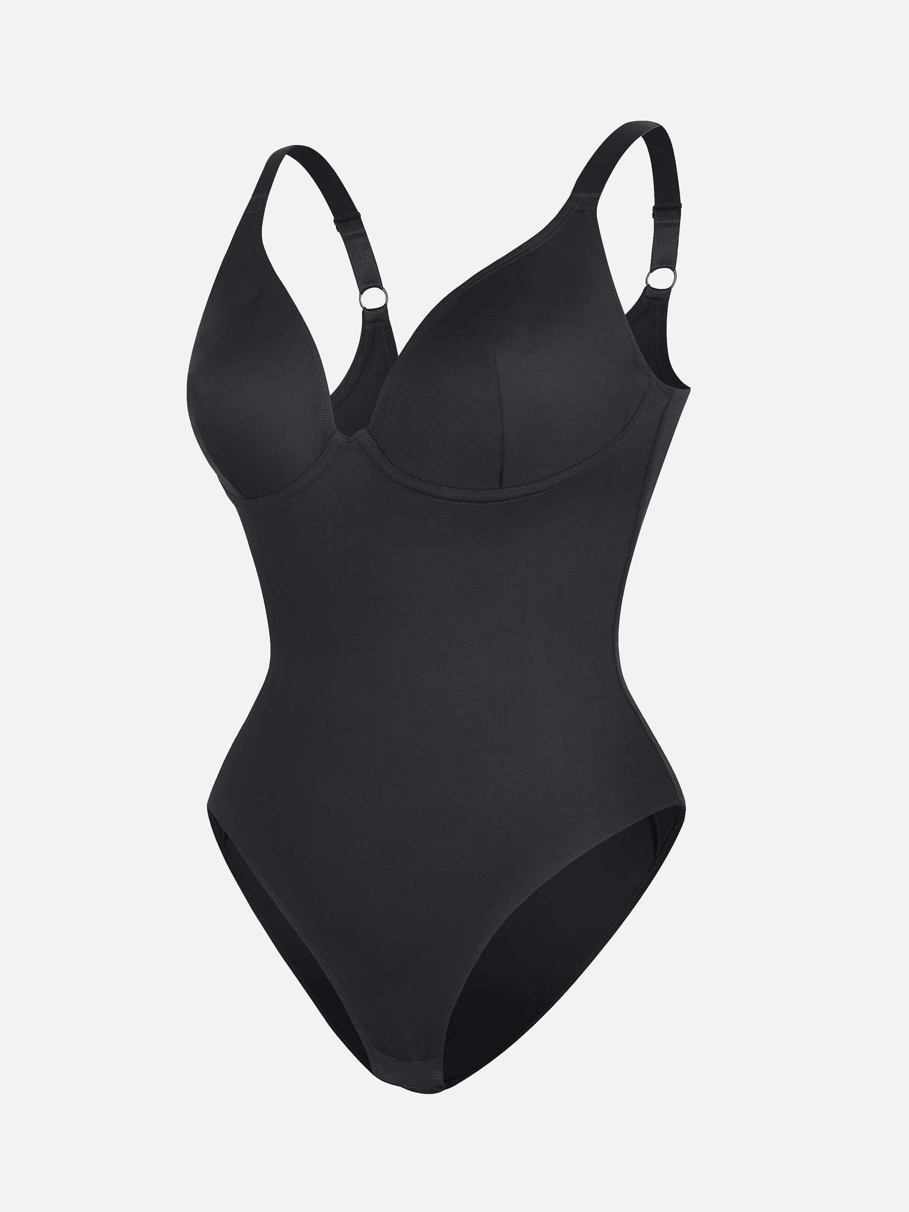 V-Neck Tummy Control Sculpt Bodysuit