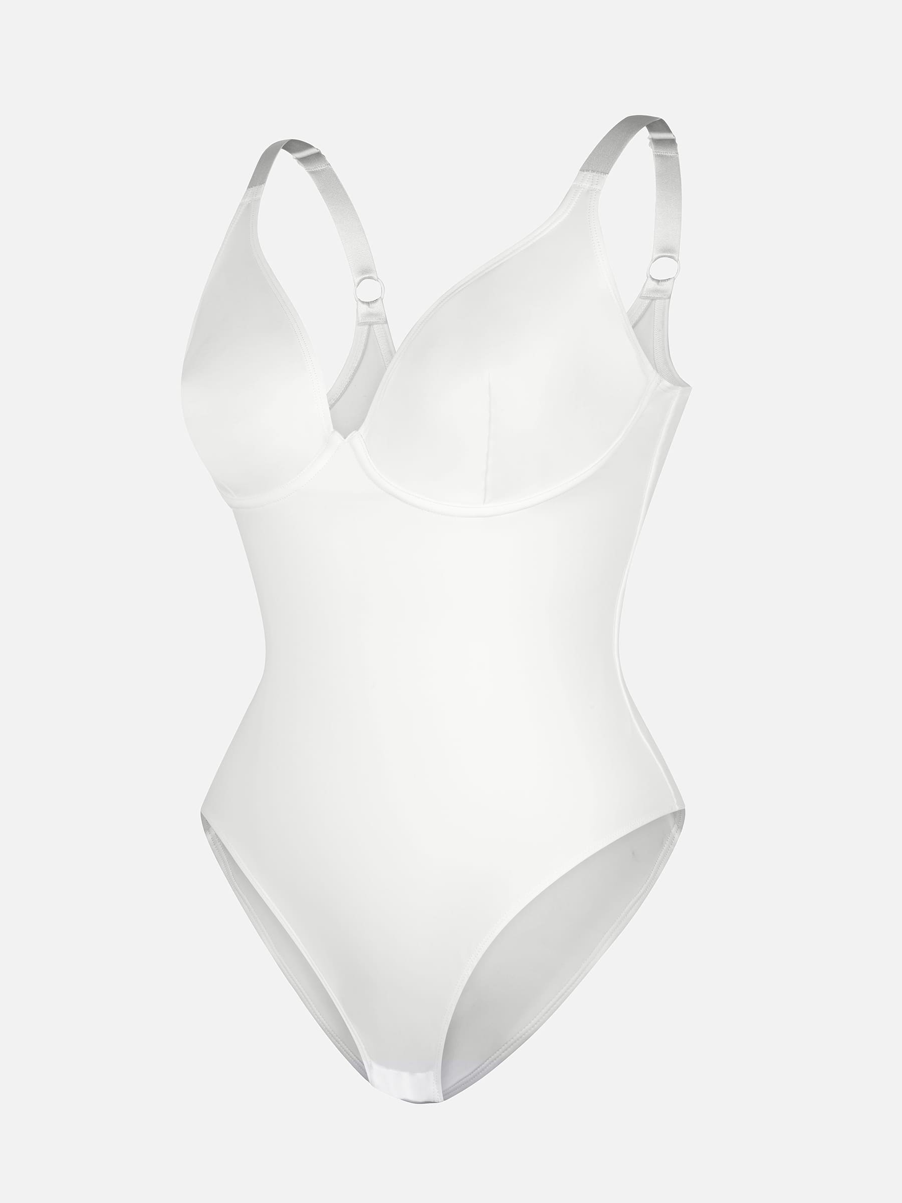 V-Neck Tummy Control Sculpt Bodysuit