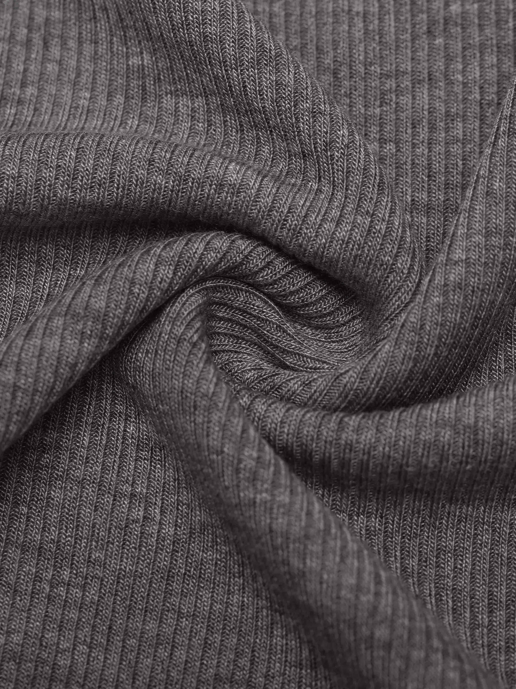 Breathable Ribbed Sleeveless Tank Top