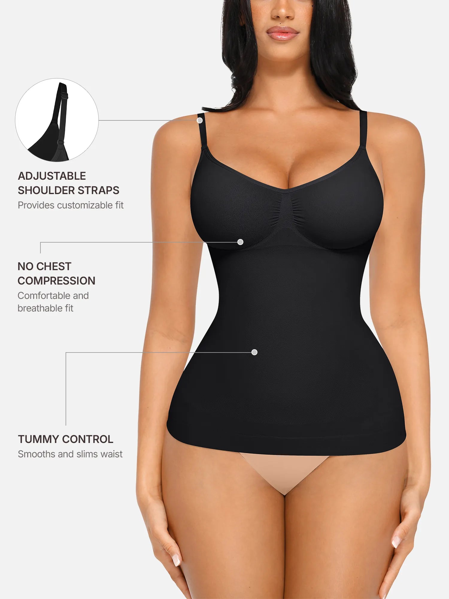 Bust Support Shaping Tank Top