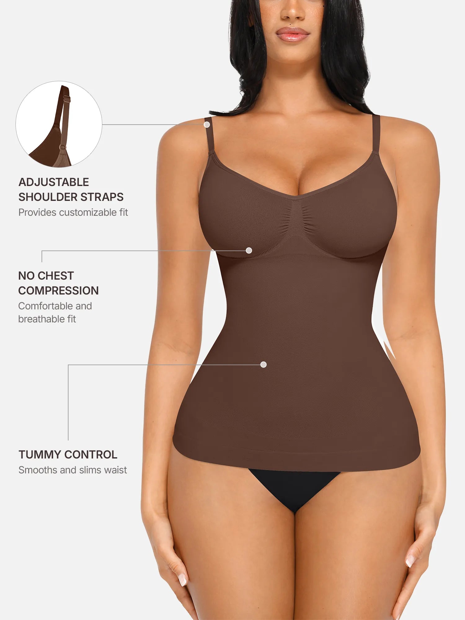 Bust Support Shaping Tank Top
