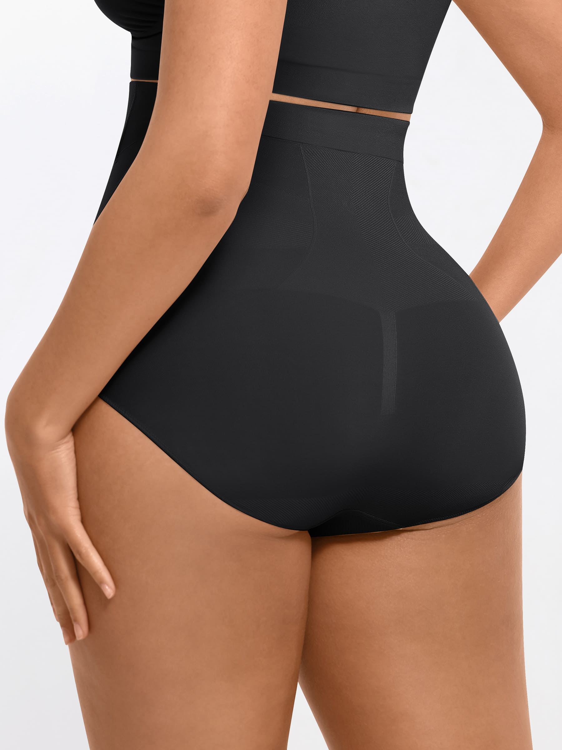 High-Waisted Tummy Control Seamless Briefs
