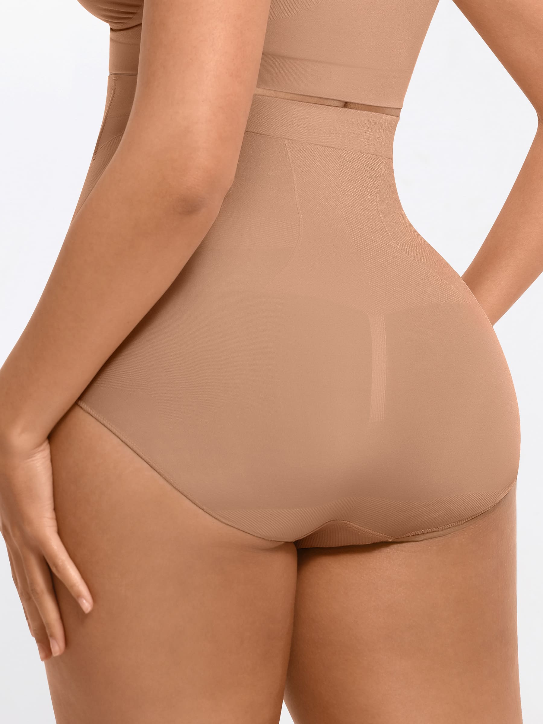 High-Waisted Tummy Control Seamless Briefs