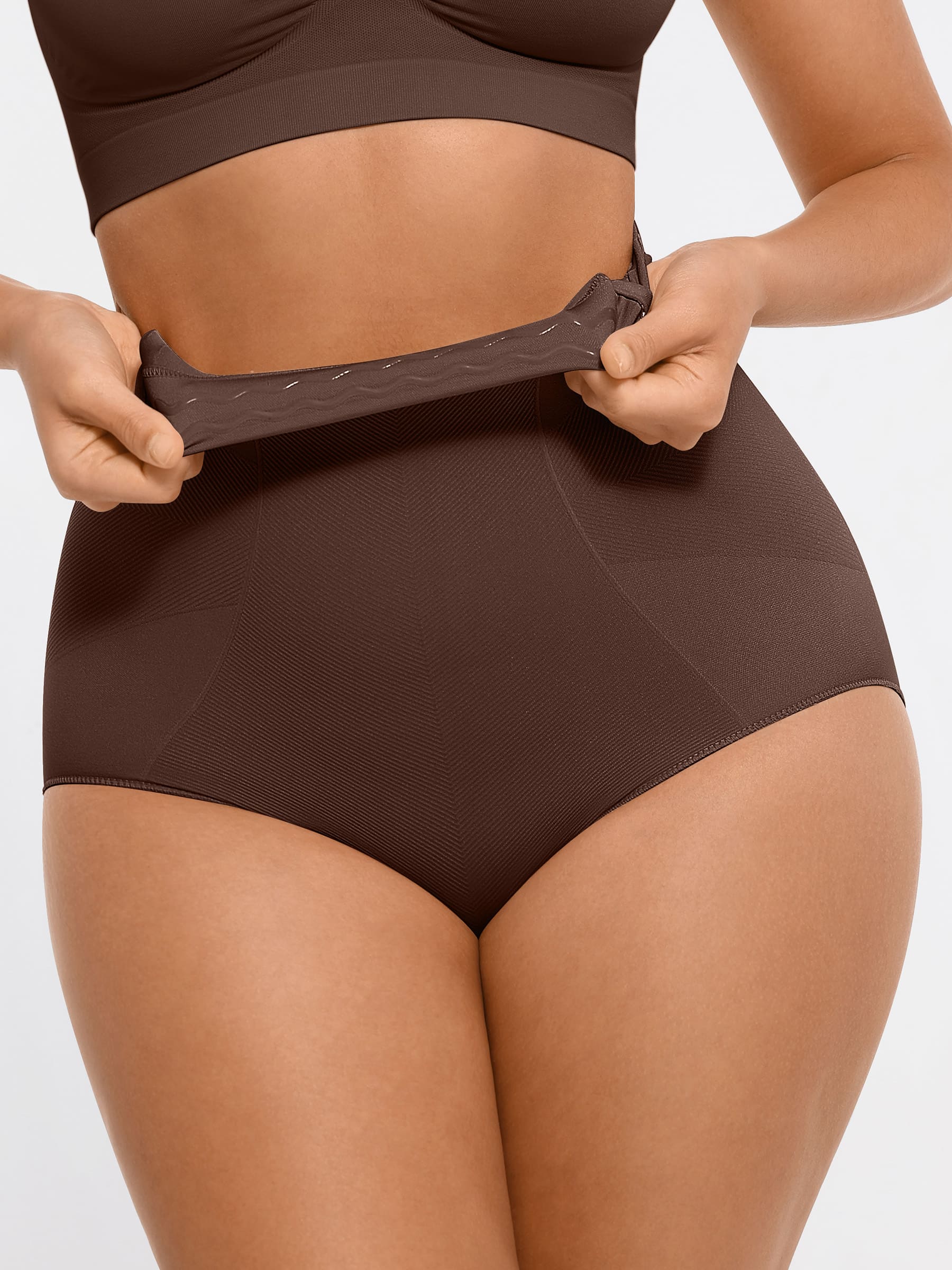 High-Waisted Tummy Control Seamless Briefs