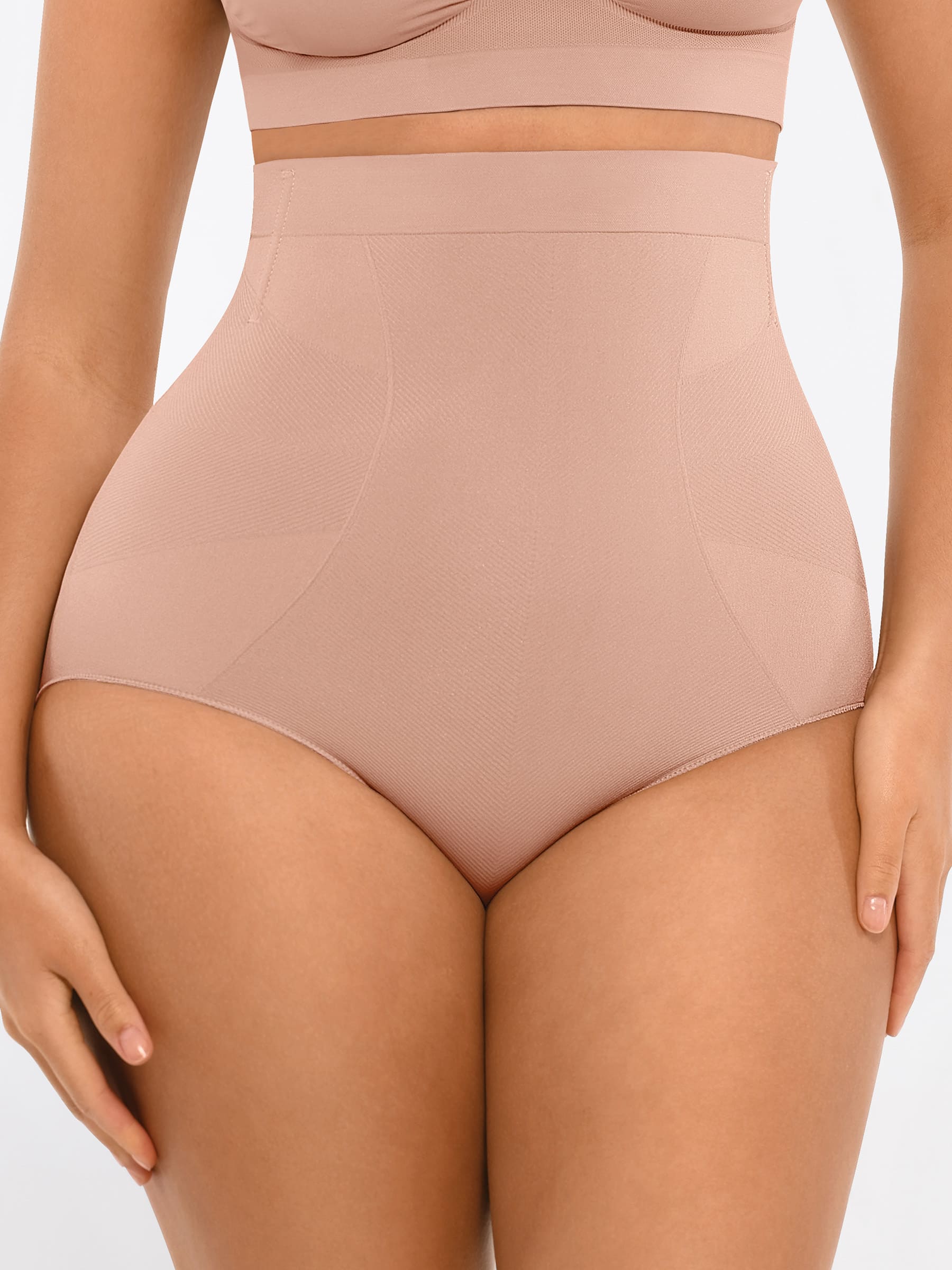 High-Waisted Tummy Control Seamless Briefs