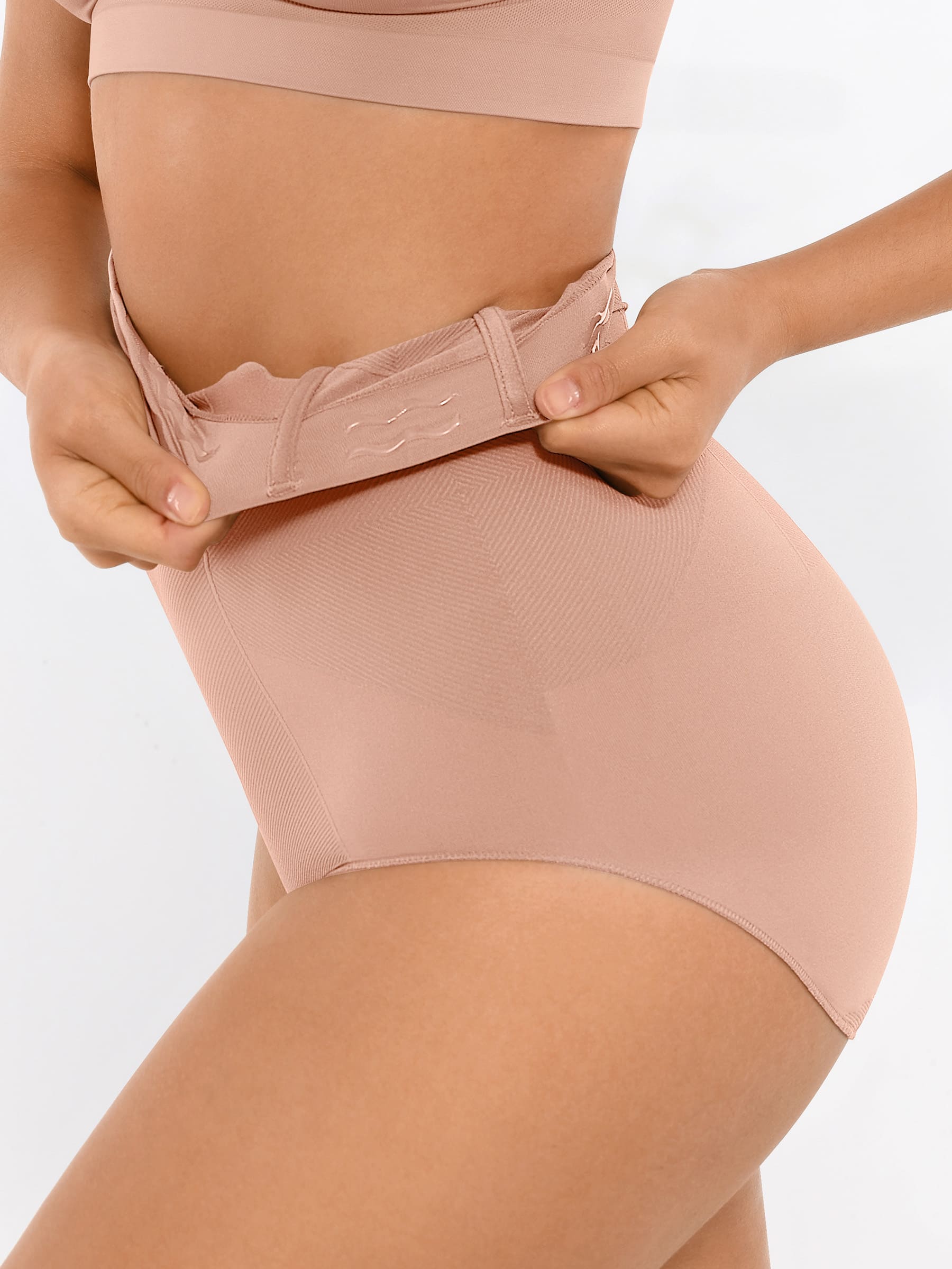 High-Waisted Tummy Control Seamless Briefs