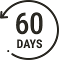 60 days guarantee icon