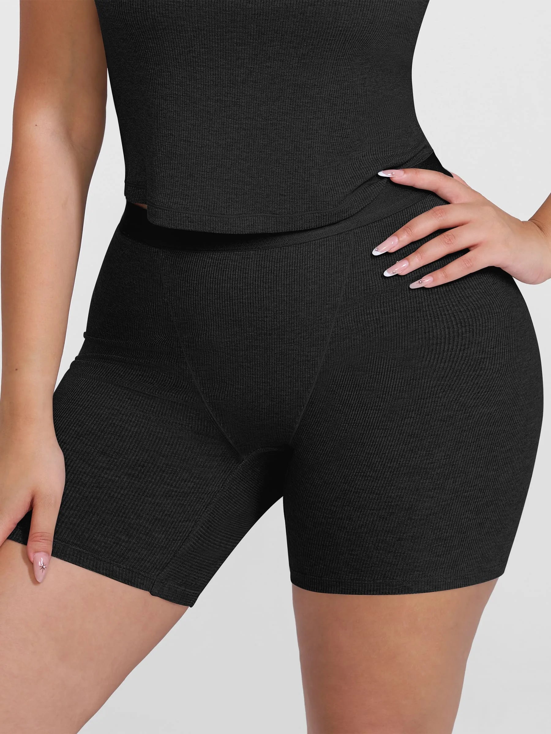 Comfortable Stretchy Mid-Waist Boxer Shorts