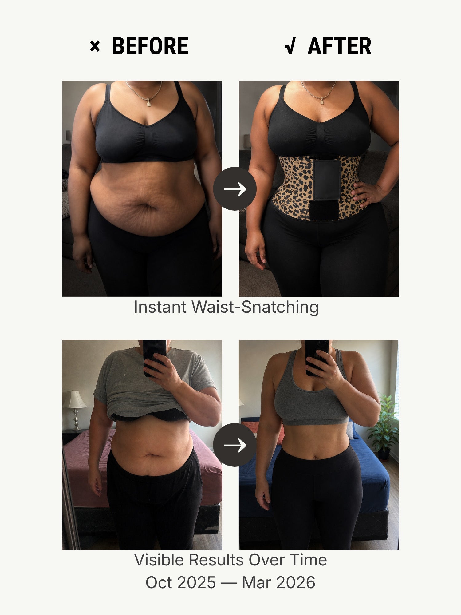 Tummy Control Adjustable Waist Trainer