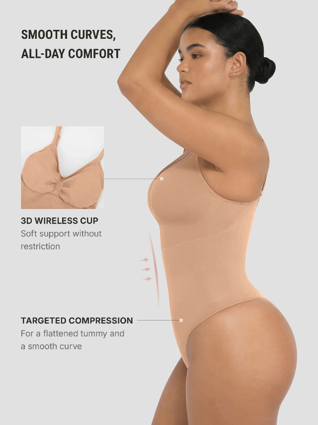 Tummy Control Seamless Bodysuit