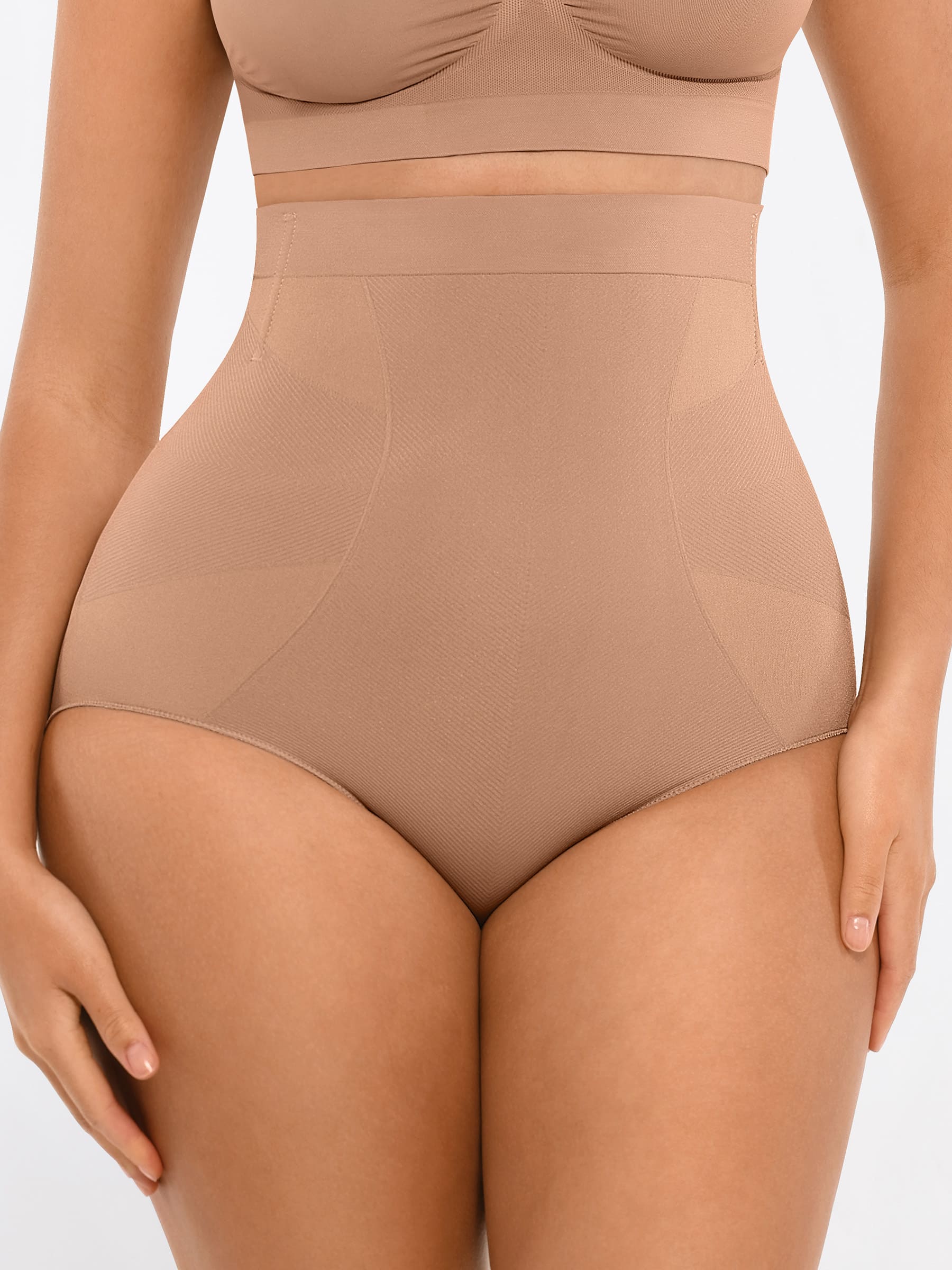 High-Waisted Tummy Control Seamless Briefs