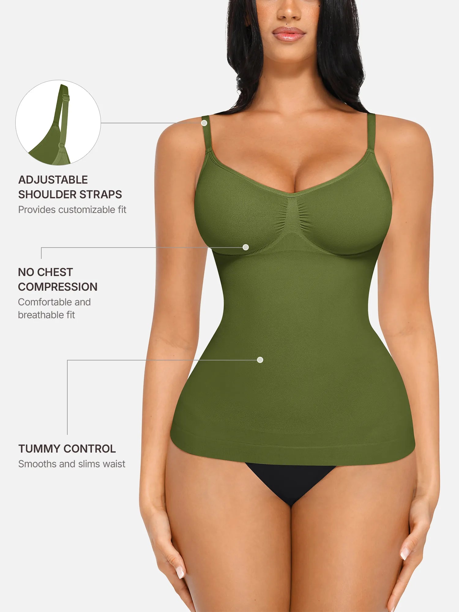 Bust Support Shaping Tank Top