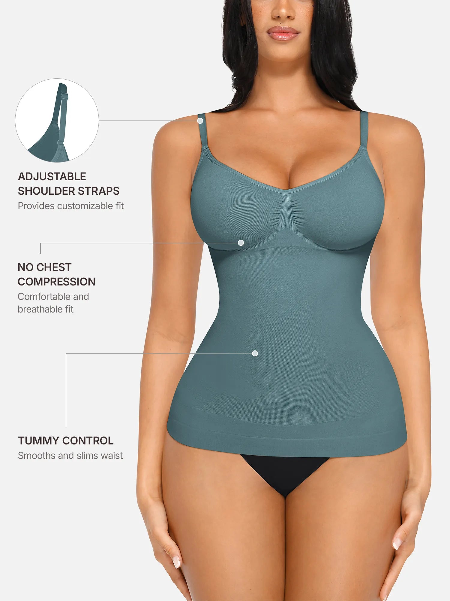 Bust Support Shaping Tank Top