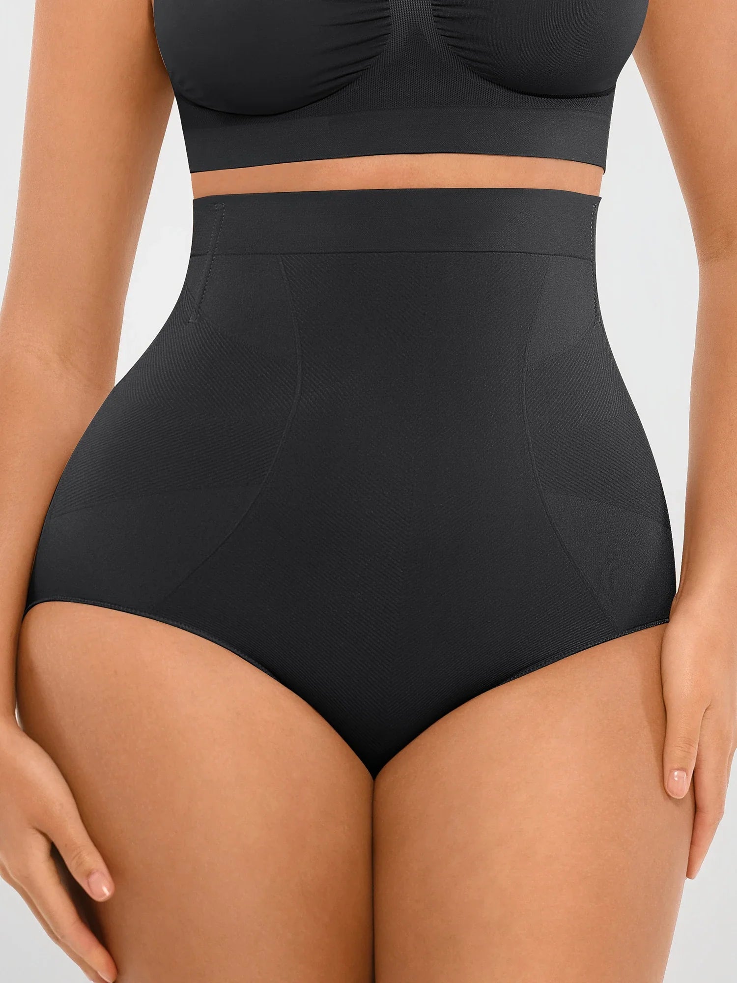 High-Waisted Tummy Control Seamless Briefs