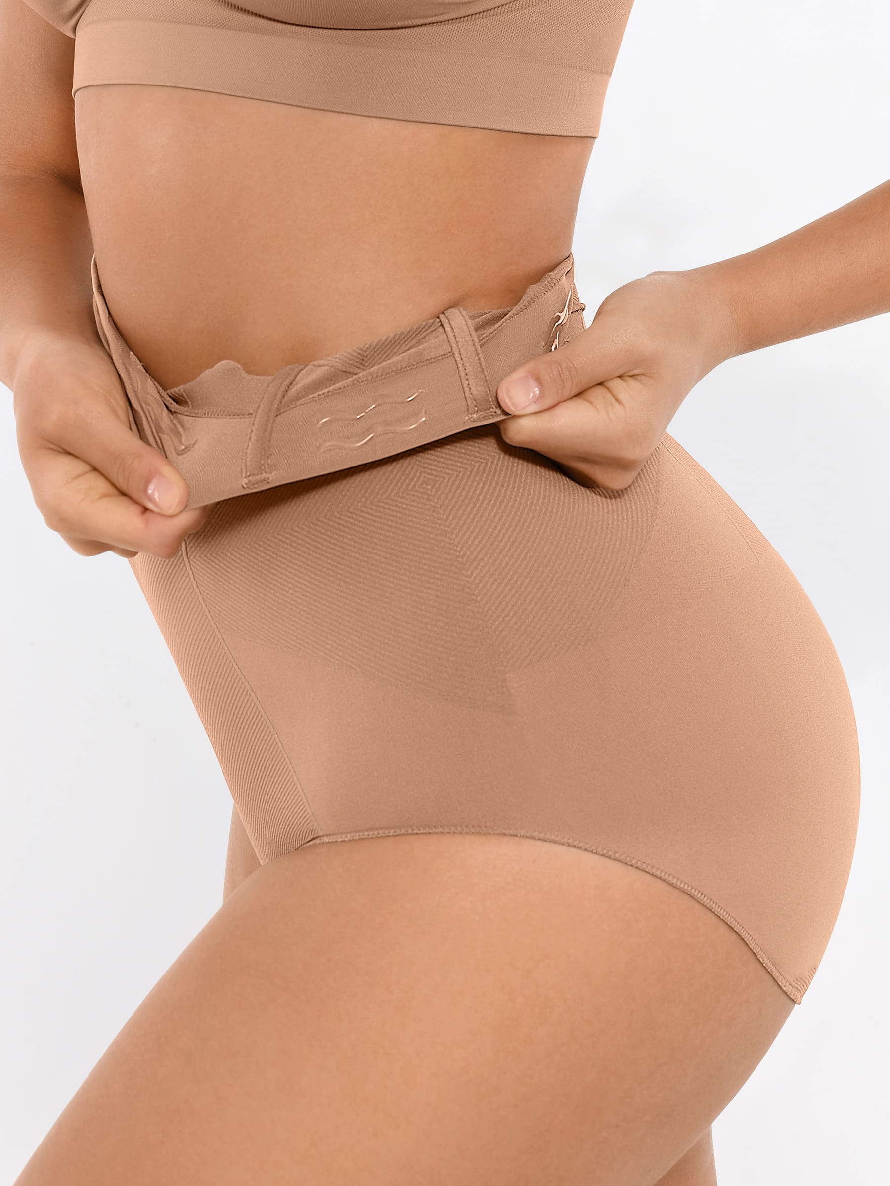 High-Waisted Tummy Control Seamless Briefs