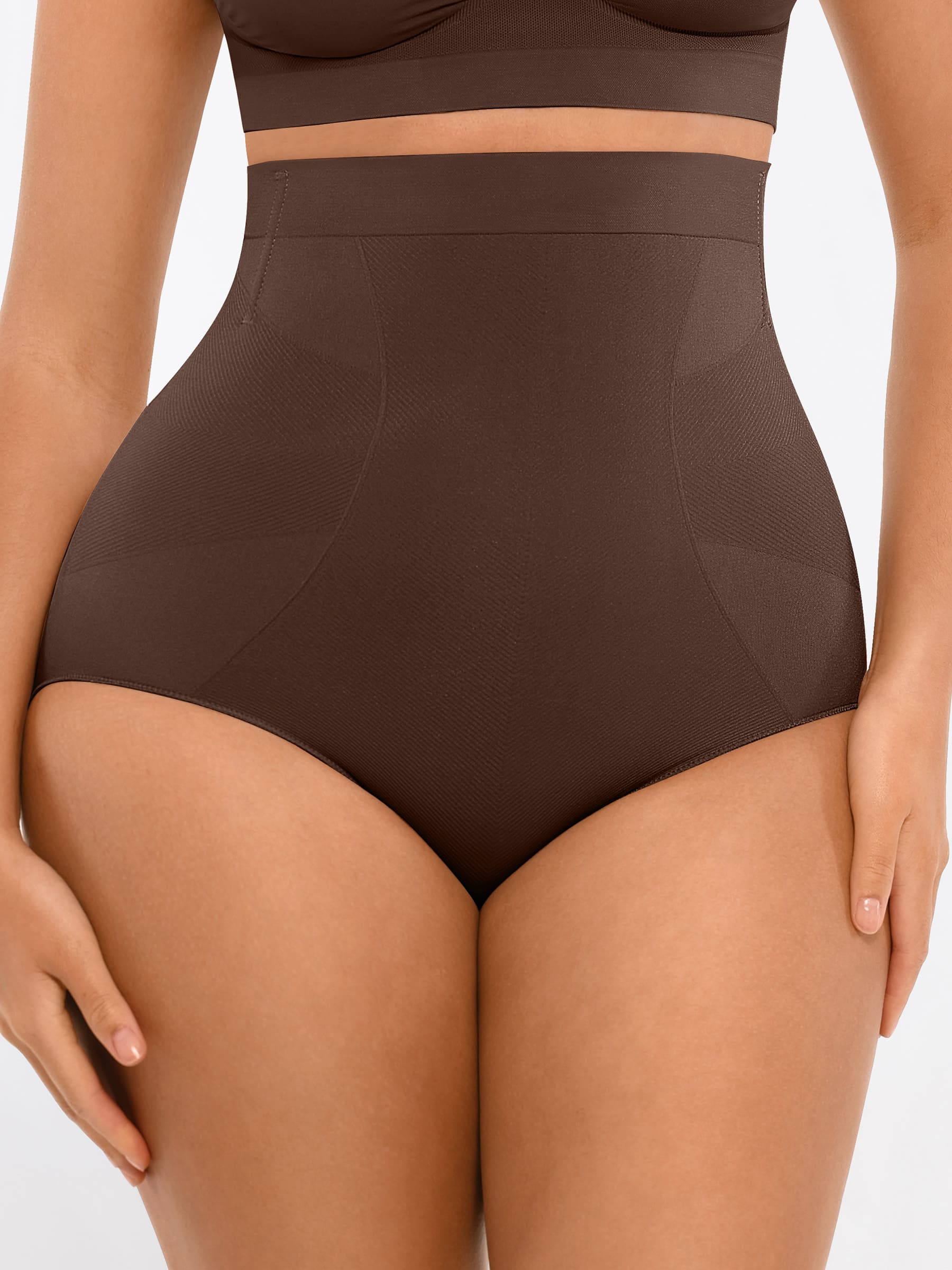 High-Waisted Tummy Control Seamless Briefs