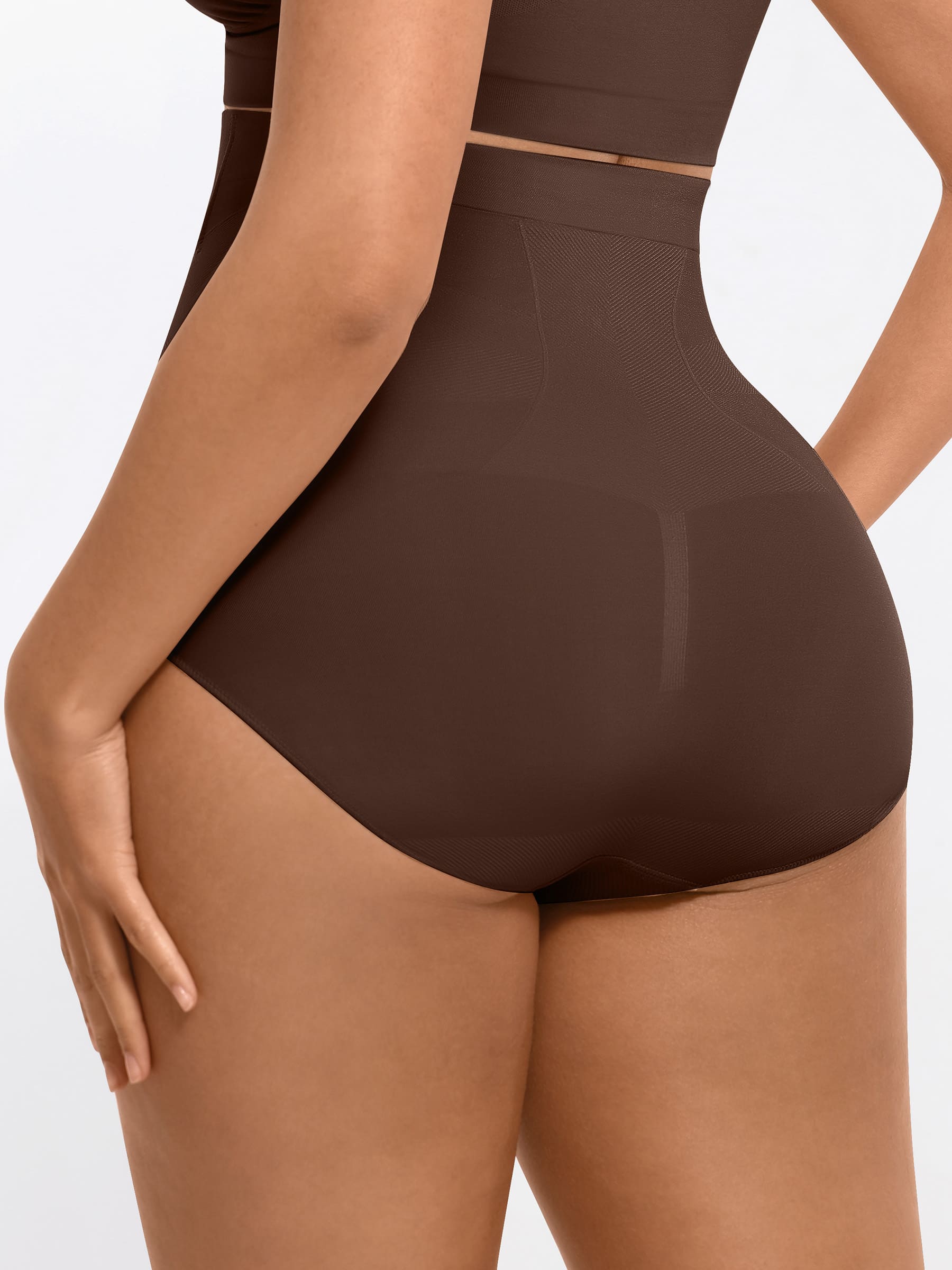 High-Waisted Tummy Control Seamless Briefs