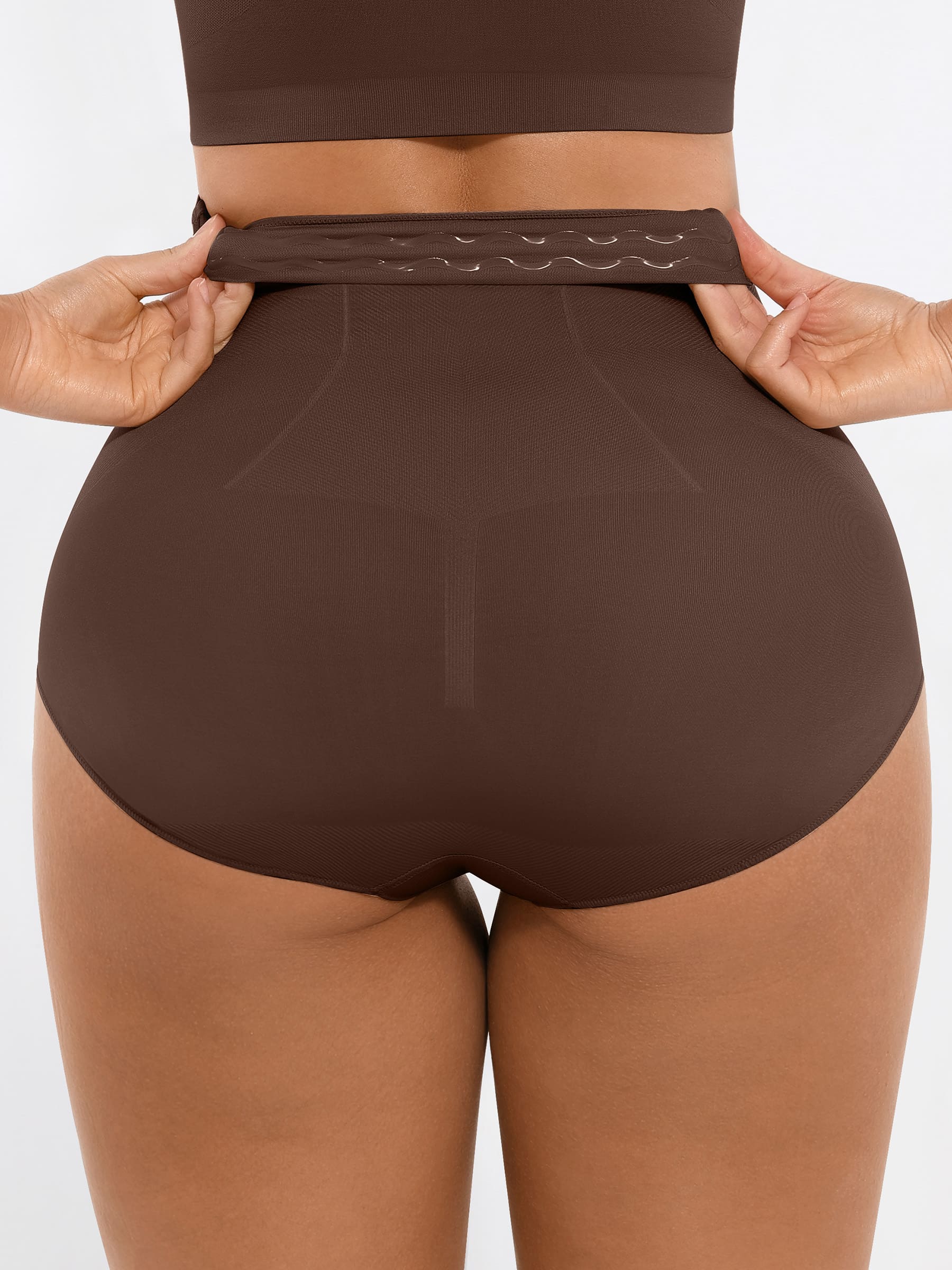 High-Waisted Tummy Control Seamless Briefs