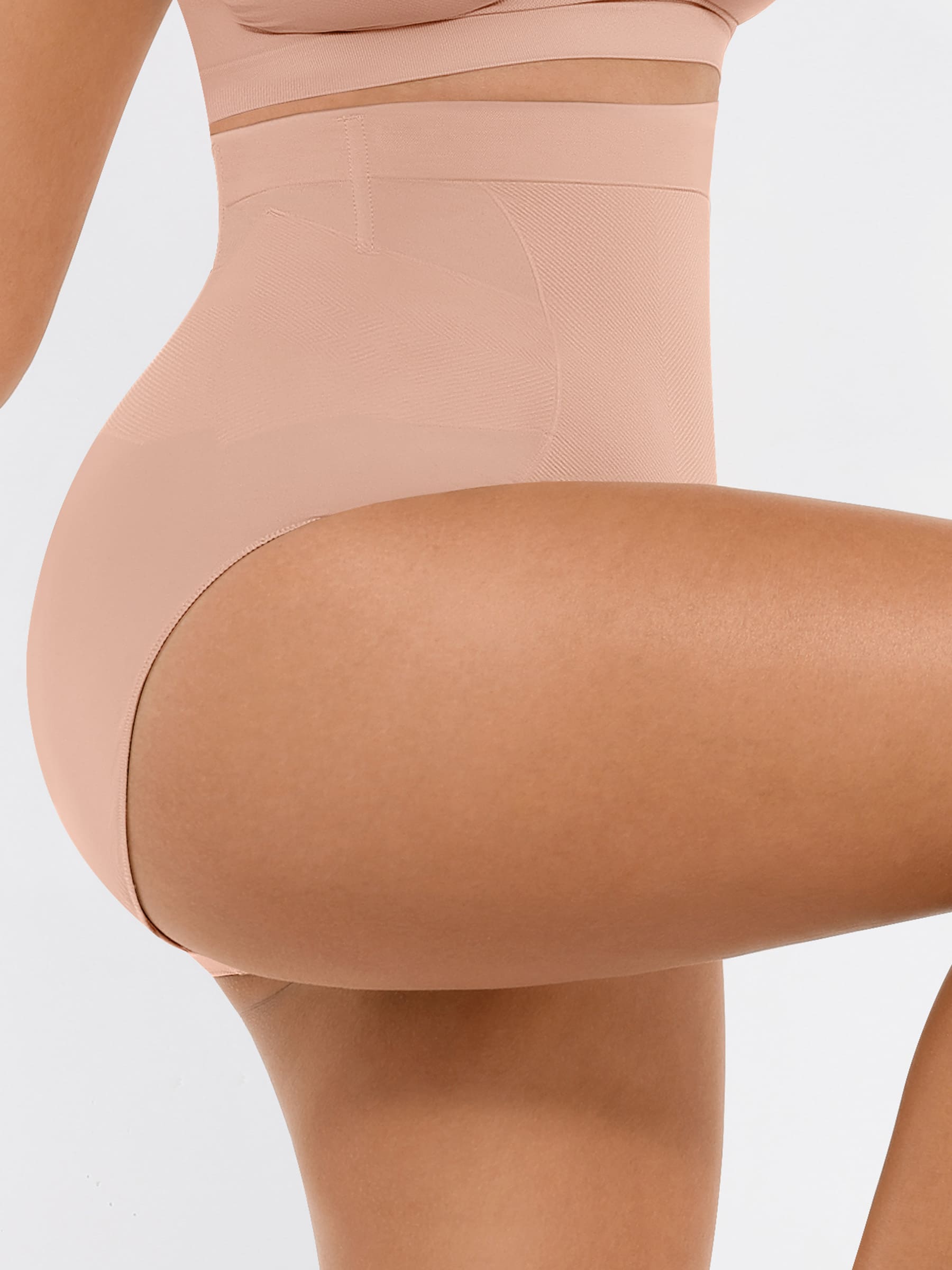 High-Waisted Tummy Control Seamless Briefs