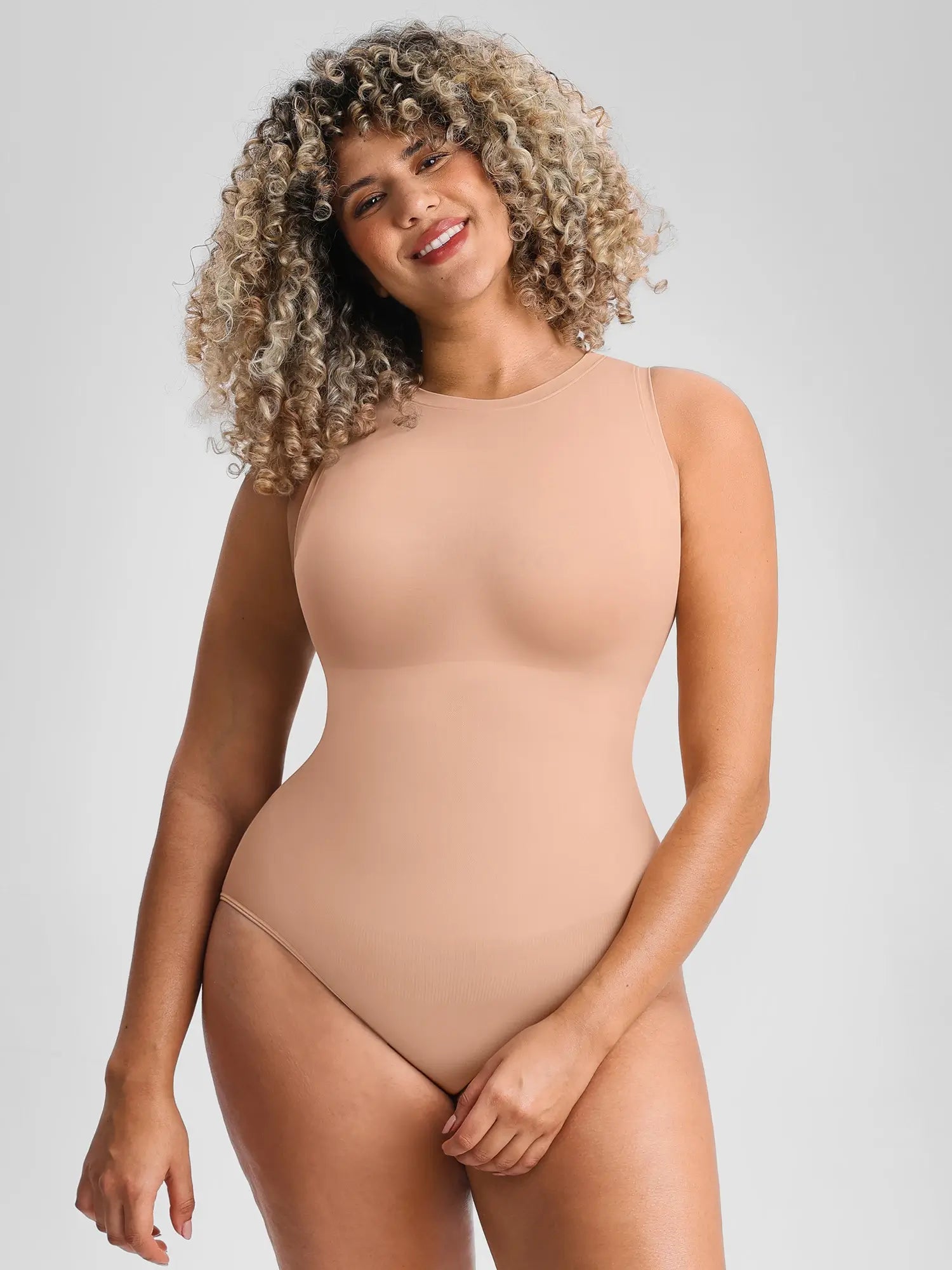 Scoop Neck Buttery Seamless Everyday Bodysuit
