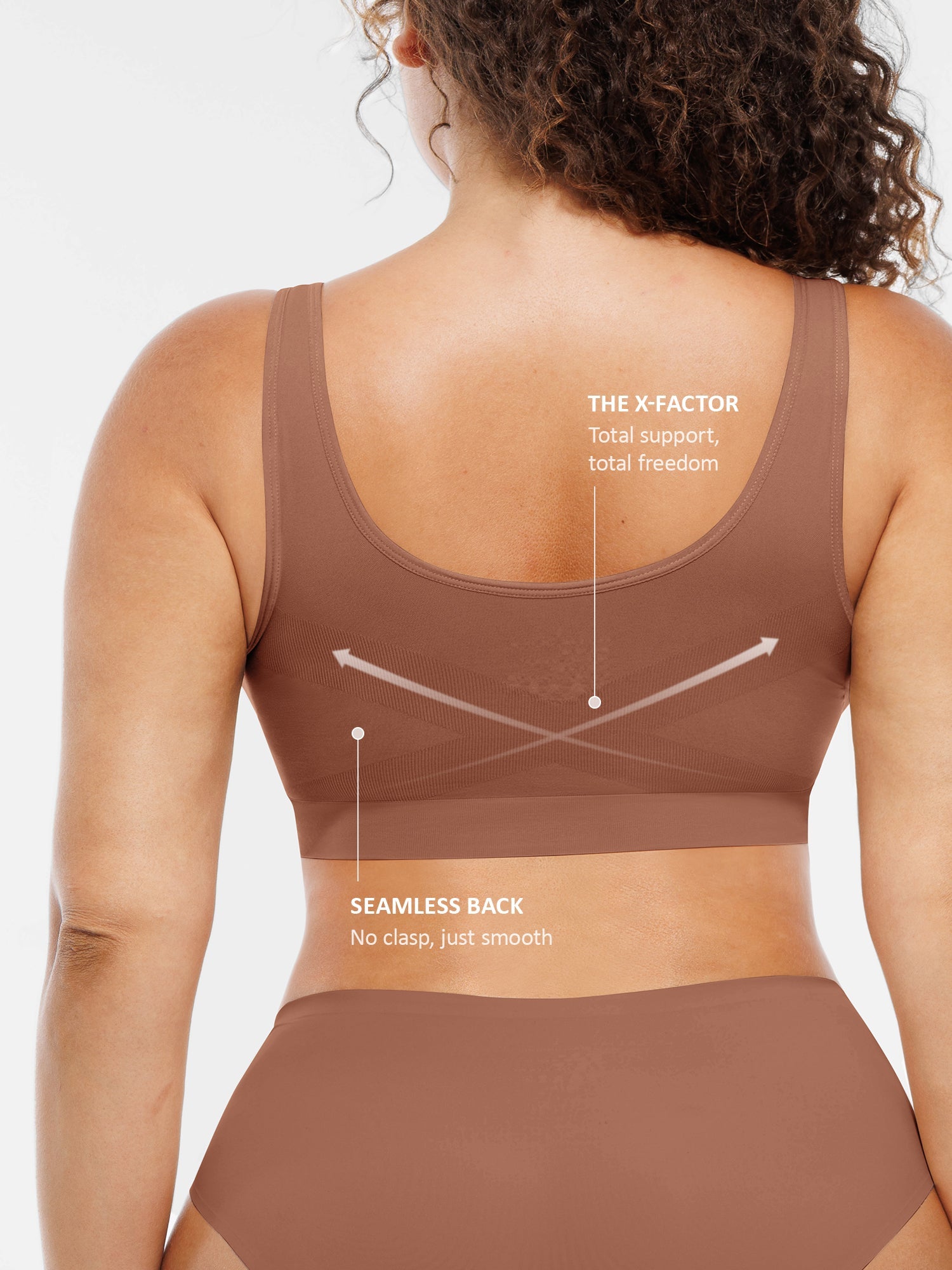 Seamless No Underwire Full Coverage Bra