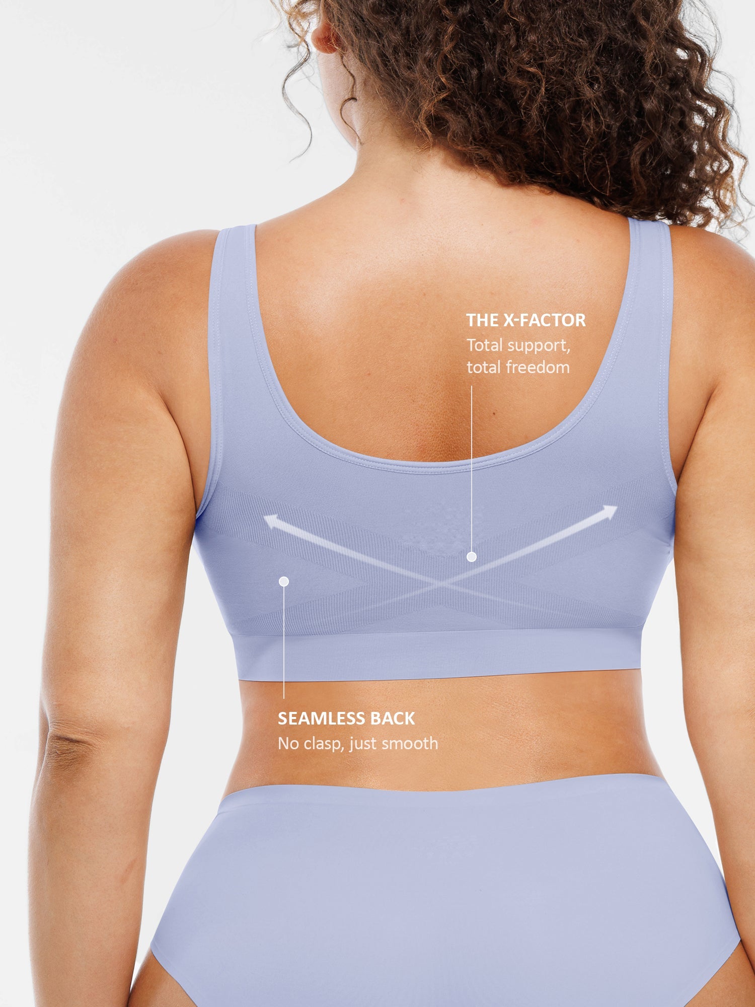 Seamless No Underwire Full Coverage Bra