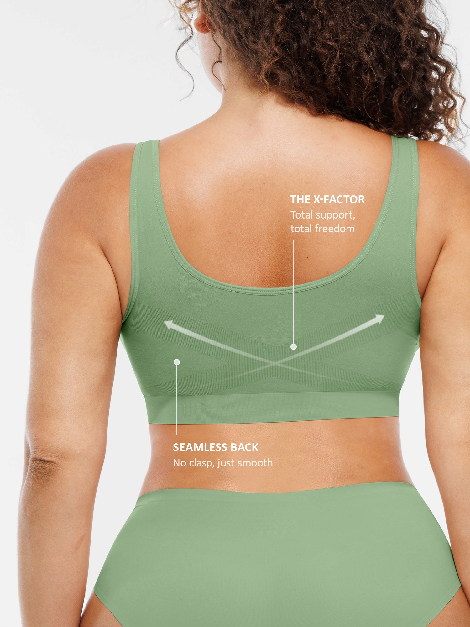 Seamless No Underwire Full Coverage Bra