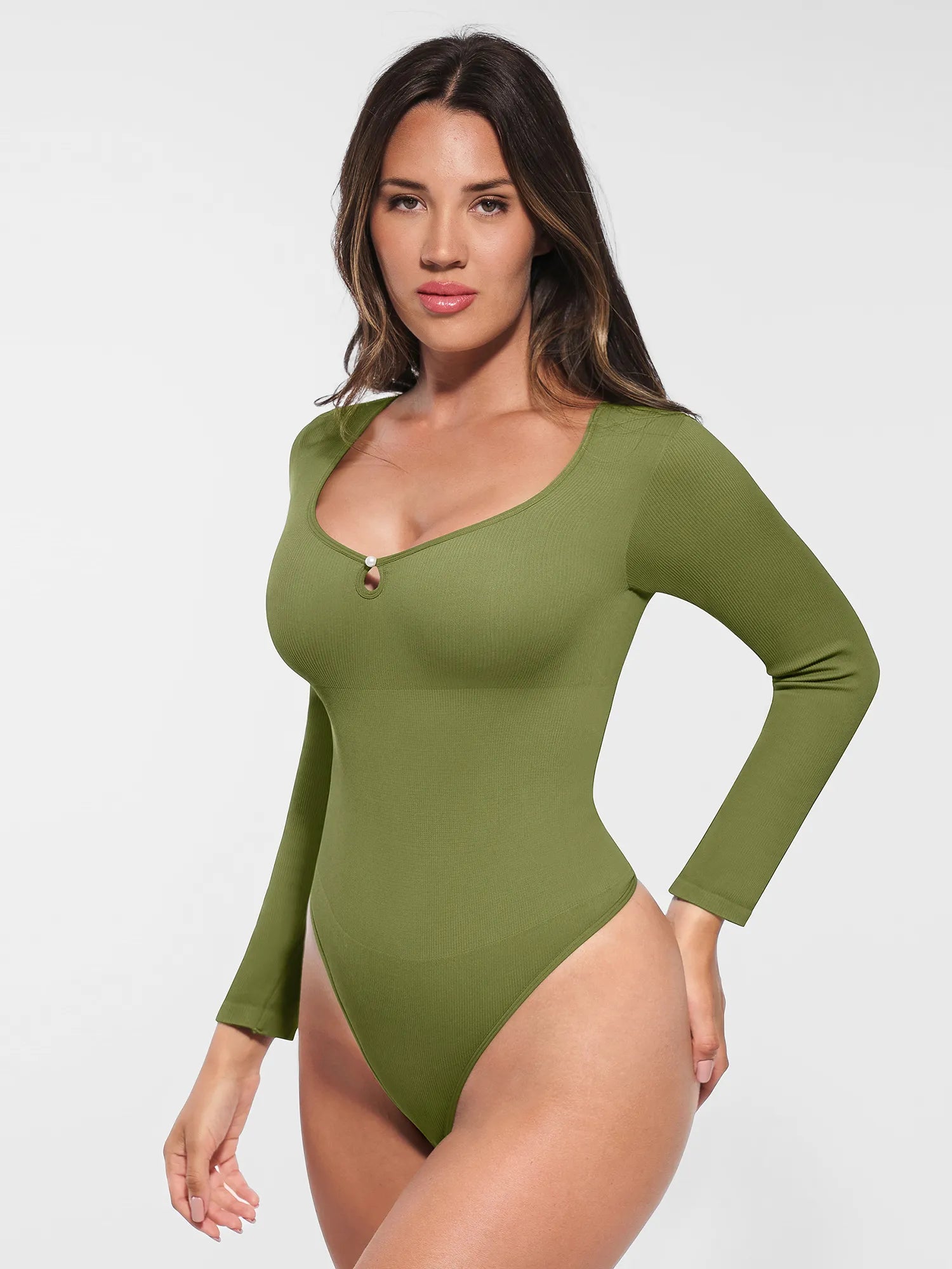 Seamless Ribbed Bodysuit
