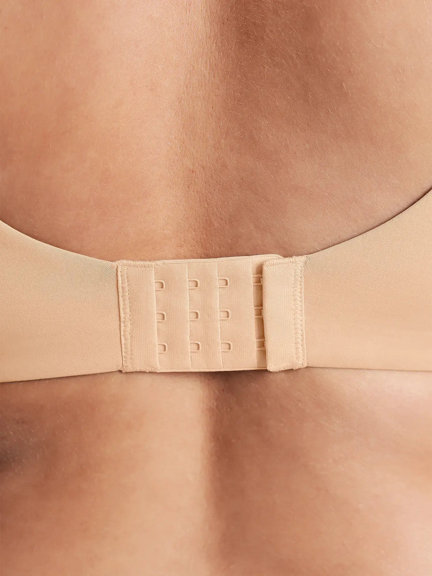 Unlined Minimizer Bra with Sheer V-Neck