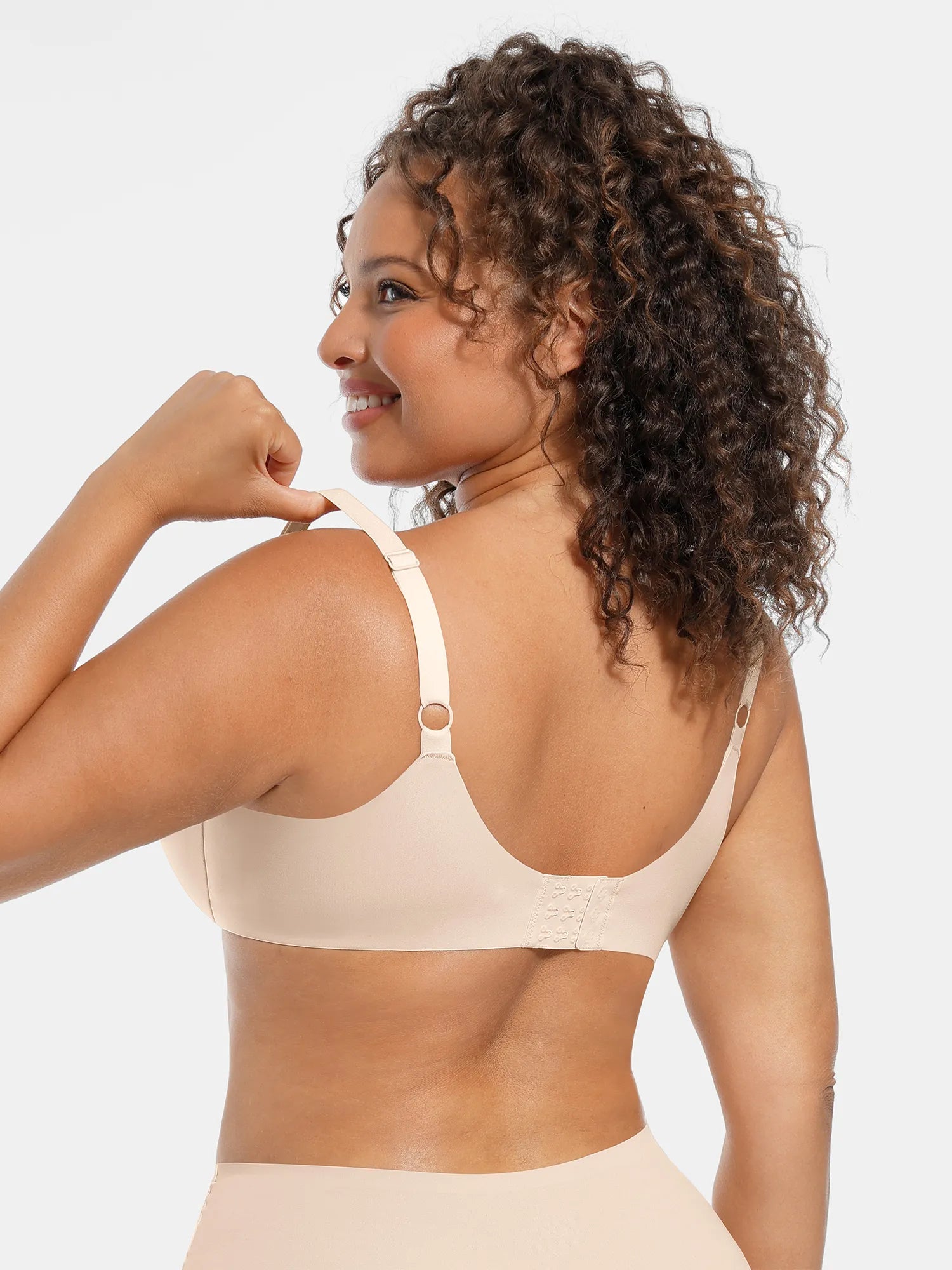Underwire Adjustable Deep V-neck Bra