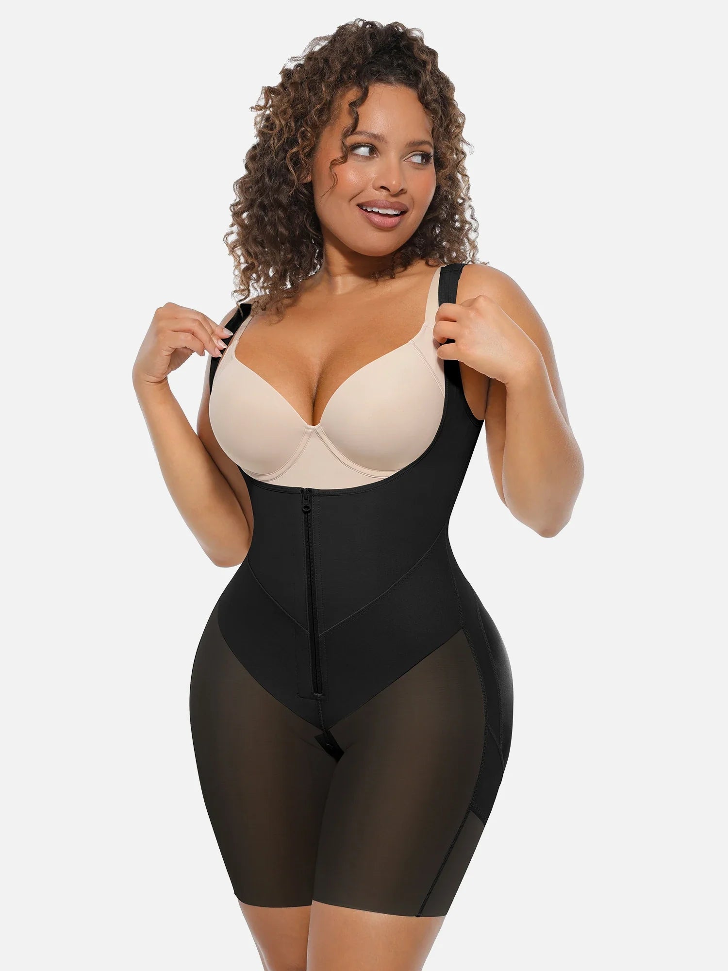 U-Shaped Faja Tummy Control Butt Lift Bodysuit